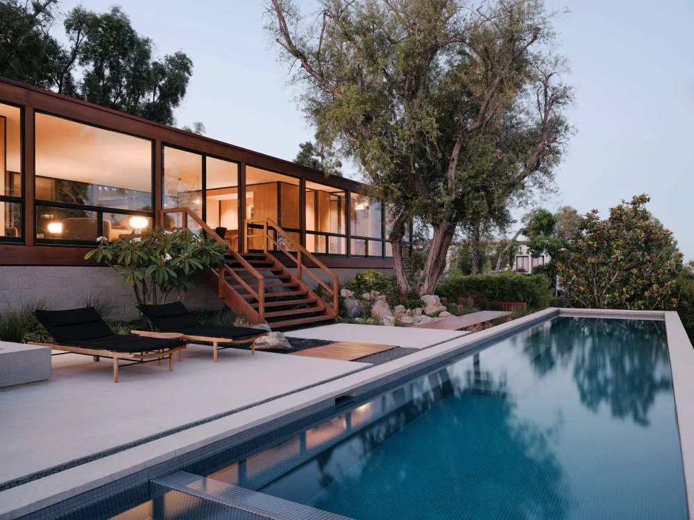 Woods + Dangaran Update a Craig Ellwood Residence in Los Angeles — Interior Design