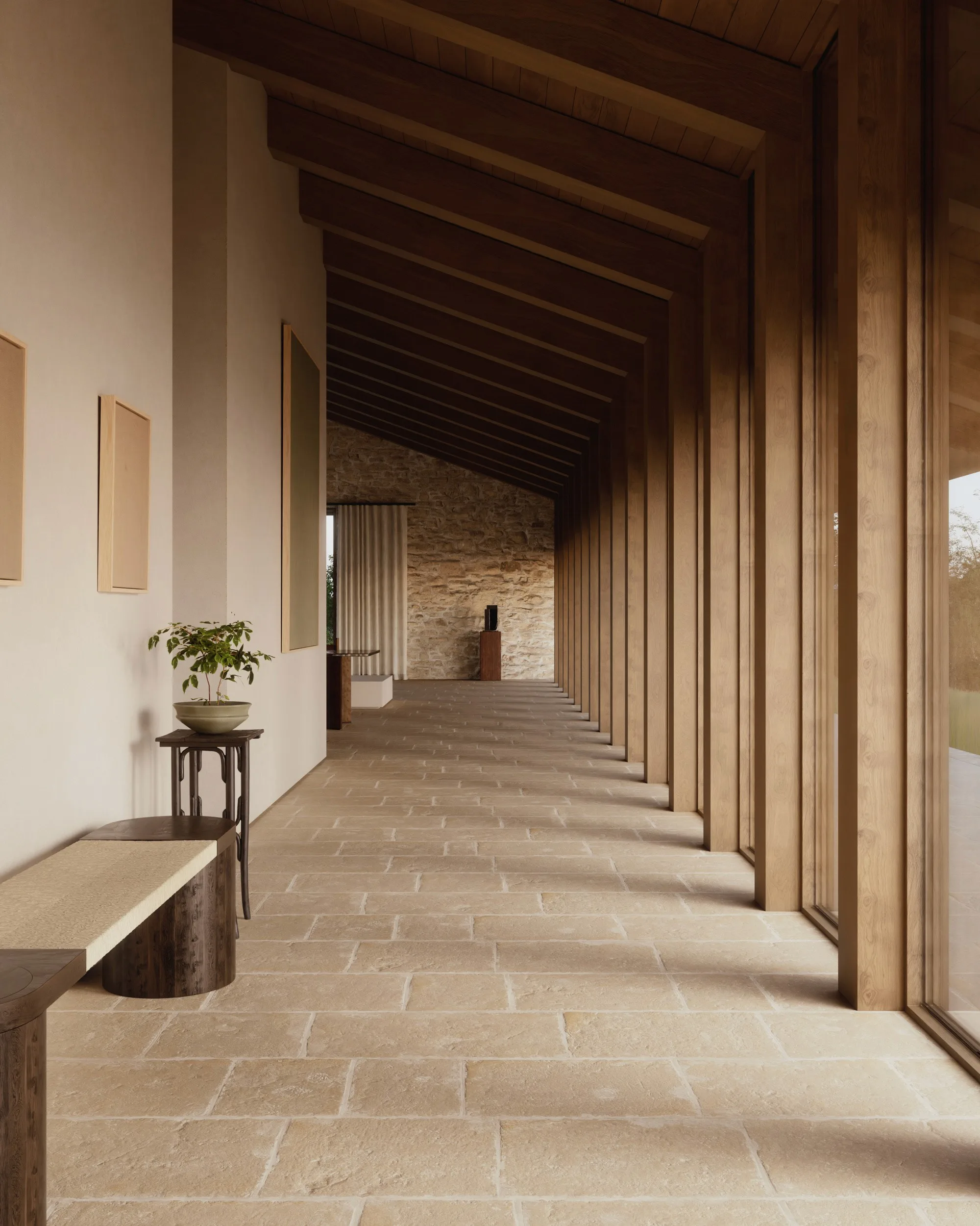 Bedford Residence — detail view