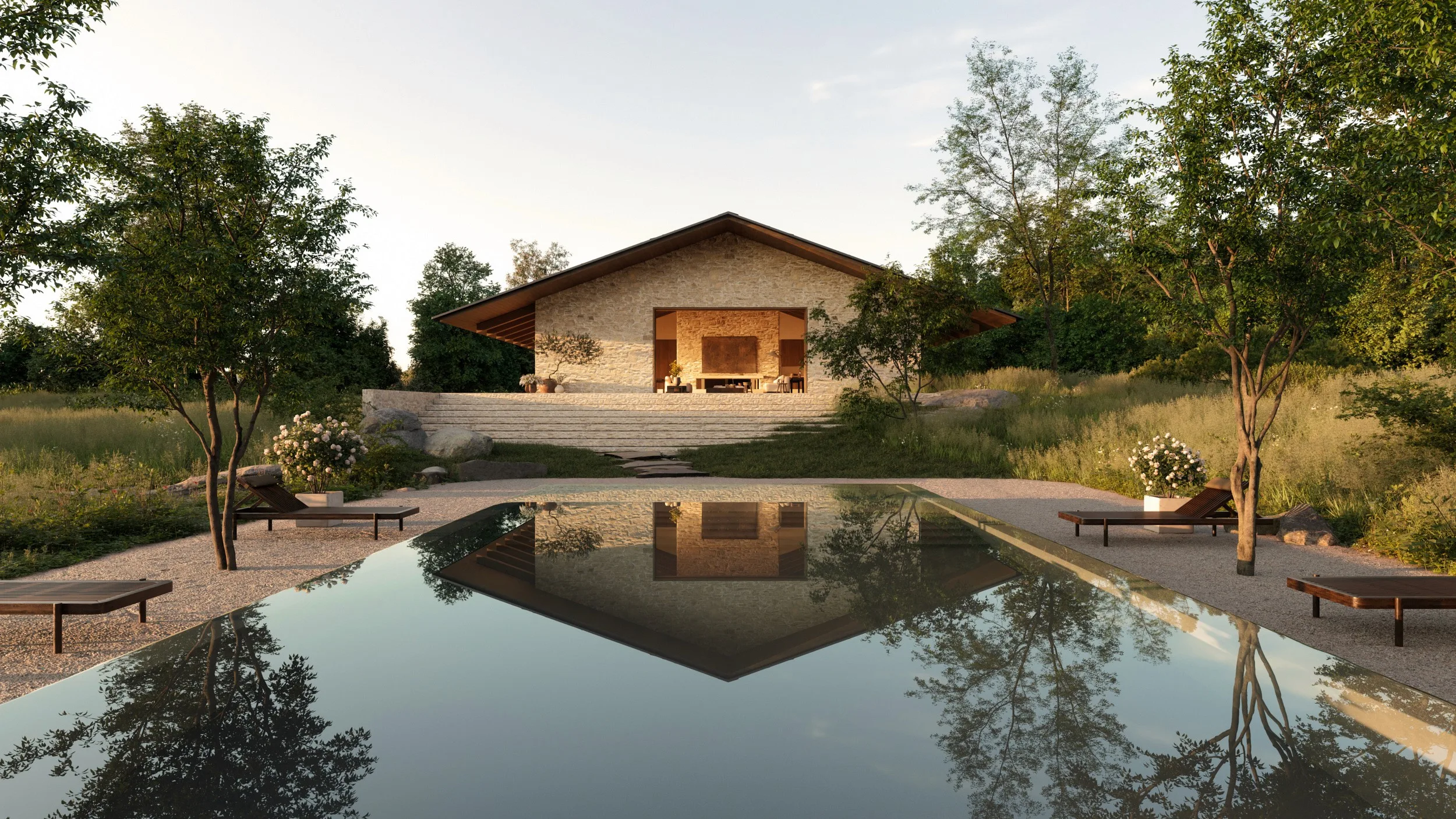 Bedford Residence — interior view